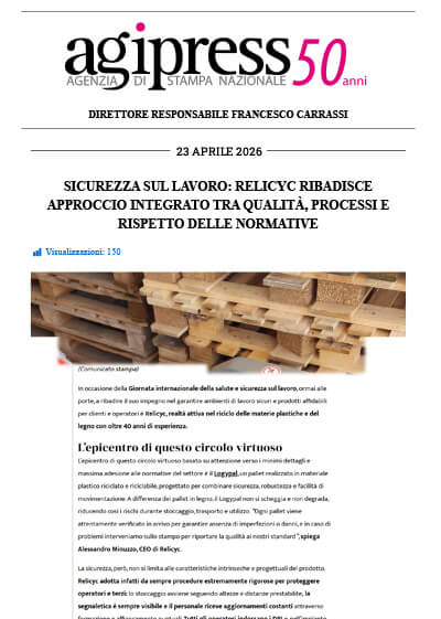 Relicyc rassegna stampa 2026