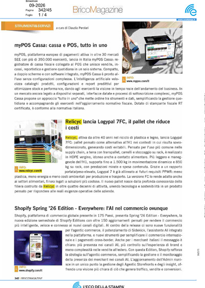 Relicyc rassegna stampa 2026