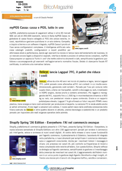 Relicyc rassegna stampa 2026
